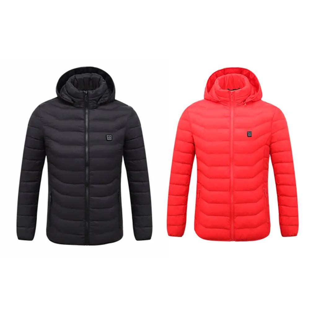 Autumn And Winter Graphene Electric Heating Coat Usb Security Intelligent Constant Temperature Heating Clothes Can Be Washed