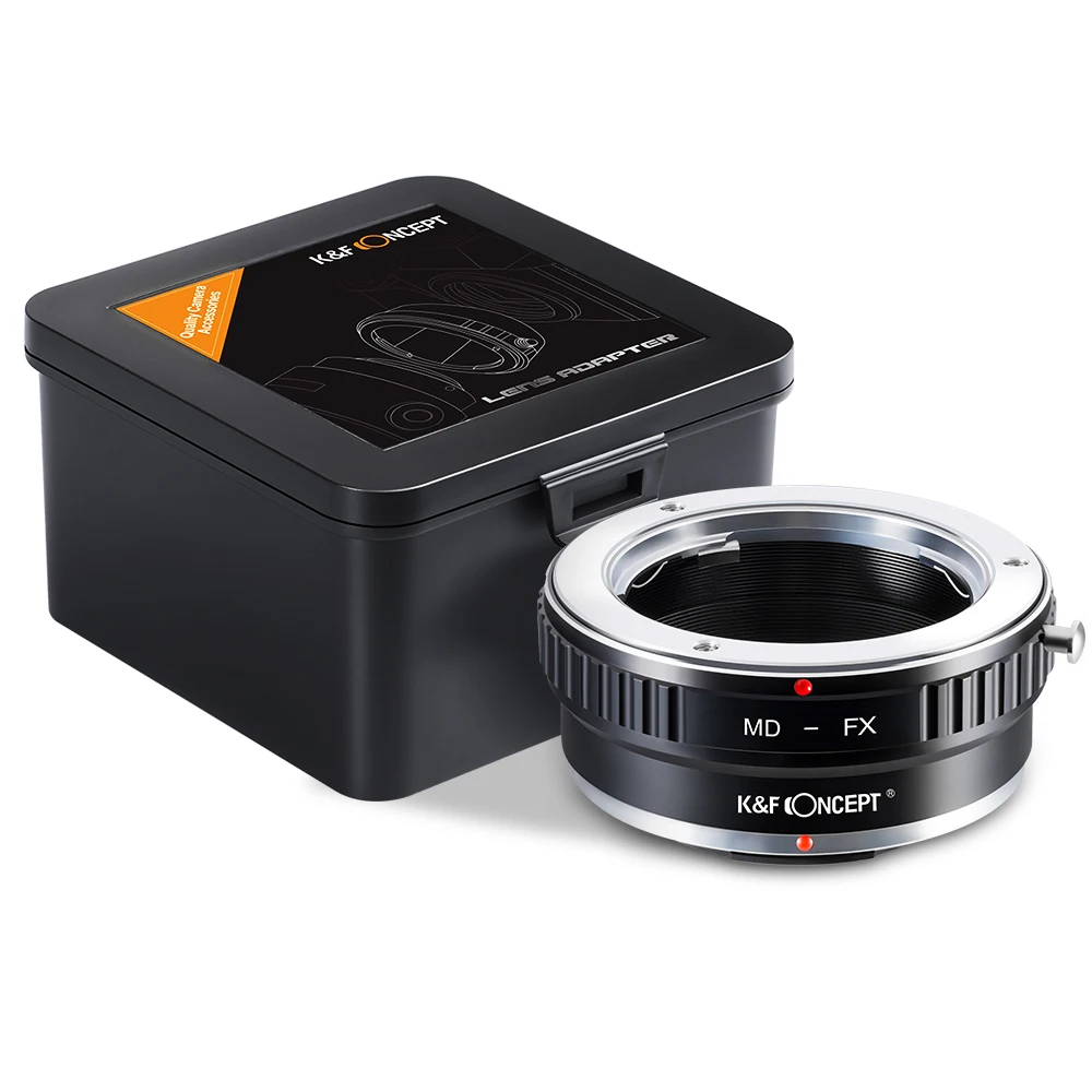 K& F MD-FX адаптер объектива камеры Кольцо для Minolta MD MC Крепление объектива для Fujifilm X крепление X-Pro1 корпус камеры
