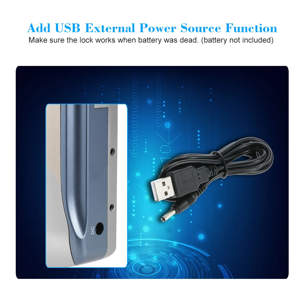 WF 010U Wi Fi невидимая безключевая входная дверь умный пульт дистанционного