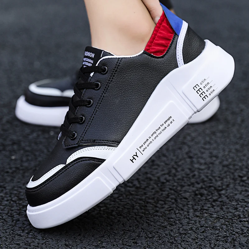 

Ifrich Original Men Walking Shoes Comfortable Men Casual Shoes Hard-Wearing Men Flats Sneakers Fashion Lace Up Sneakers For Men
