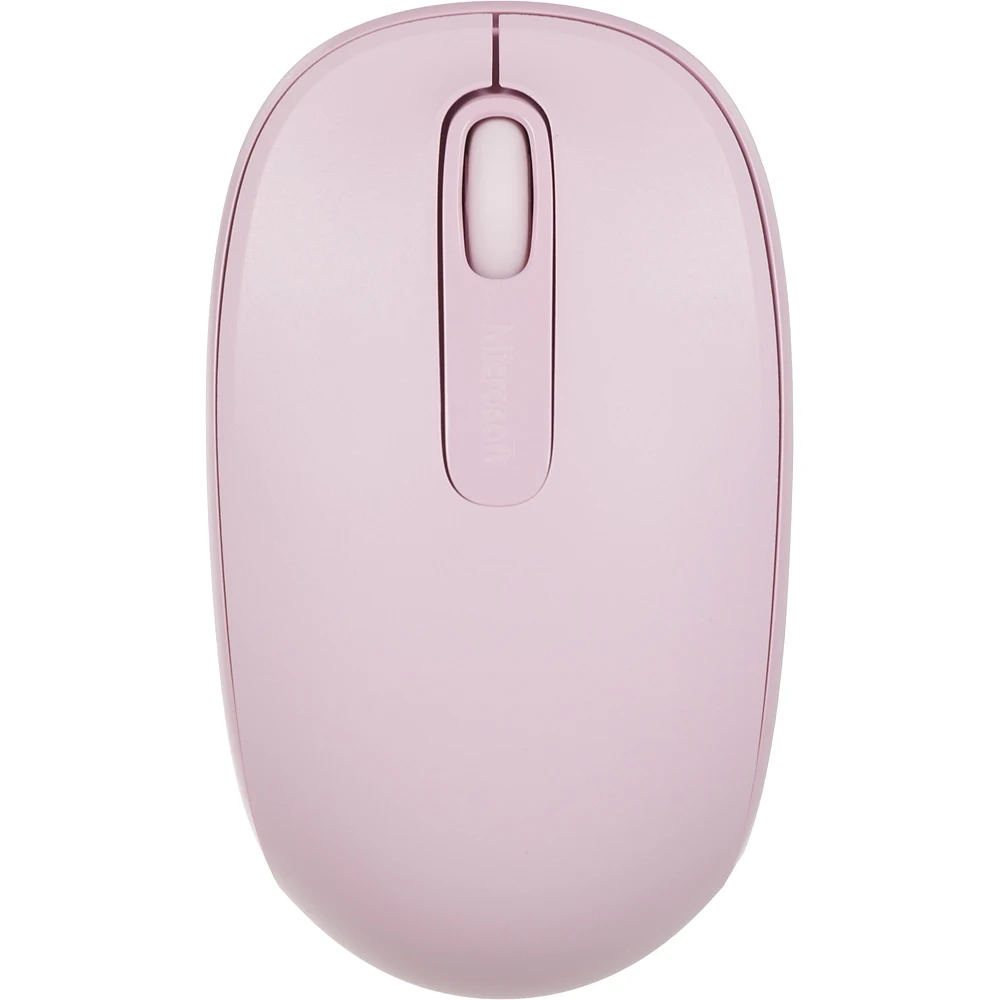 945966 Мышь Microsoft Mobile Mouse 1850 розовый оптическая(1000dpi) беспроводная USB для ноутбука(2but