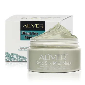 

Aliver Marine Muds Face Mask Deep Cleansing Moisturizing Oil Control Sea Mud Mask