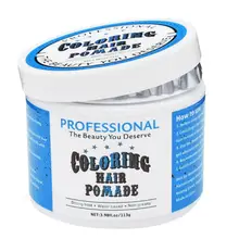 160 г цветной воск для волос для укладки помидных серебристых волос, серый одноразовый Натуральный гель для волос, крем-краска для волос для женщин и мужчин