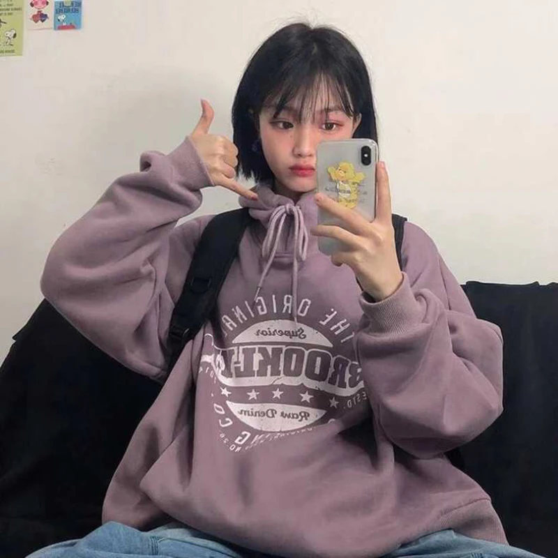 plus size purple sweatshirt