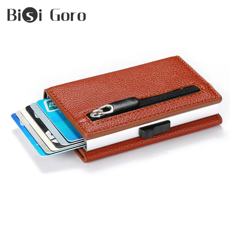 BISI GORO Противоугонный Rfid Id держатель для карт чехол одна коробка алюминиевый