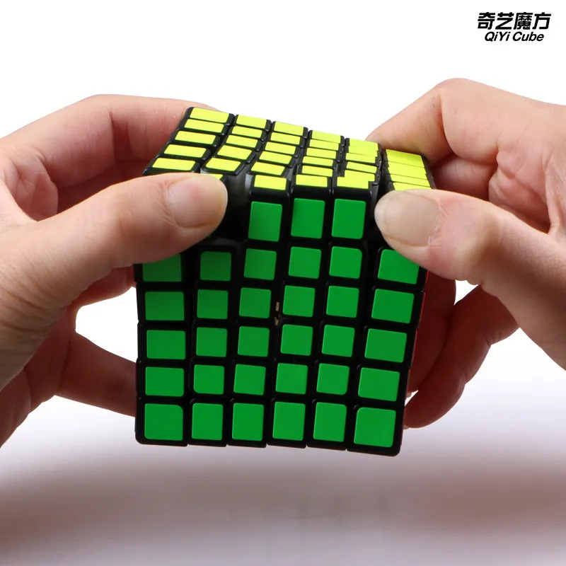 Волшебный куб-головоломка QiYi QiFan S 6x6x6 Cubo Magico, профессиональный скоростной куб, развивающие твист, мудрые игрушки, чемпион, соревновательный куб
