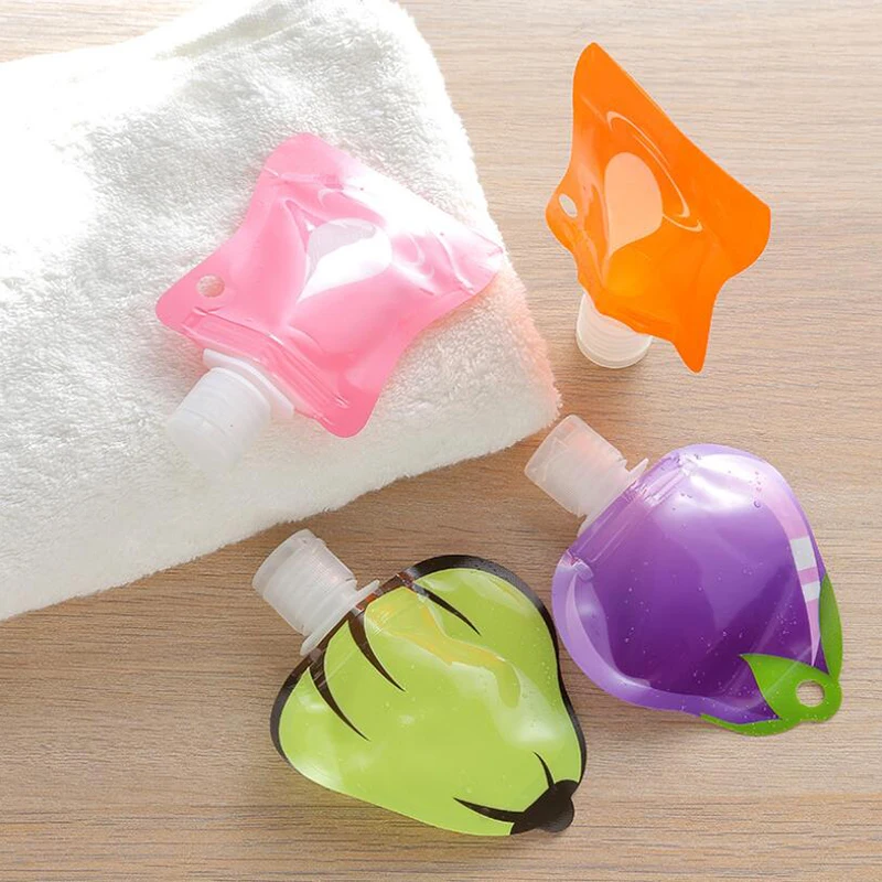 

1Pcs Portable Empty Soft Plastic Tube Lotion Bottles Squeeze Cosmetic Sample Containers Travel Liquid Fill Vials