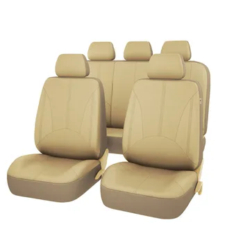 Coprisedili per auto per Cayman 987C Cayenne Mancan Boxster 911 Panamera 2/5 posti Coprisedile per automobile Coprisedili in pelle PU
