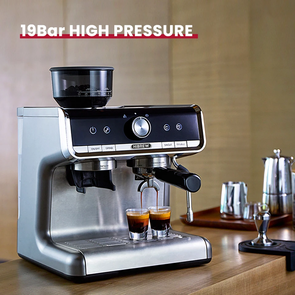 Hibrew Barista Pro 19bar Conical Burr 