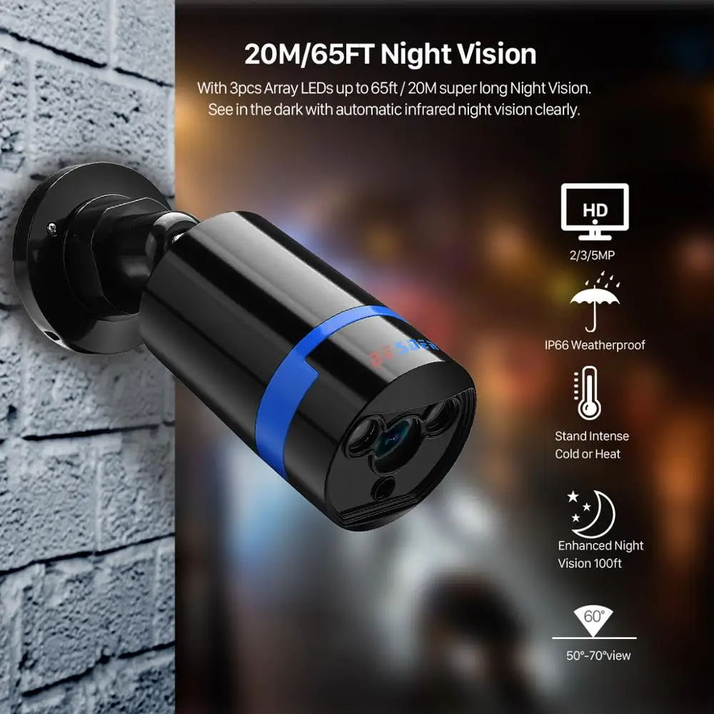 IP камера BESDER с датчиком движения SONY IMX322 1080P ONVIF P2P 2 МП|Камеры видеонаблюдения| |