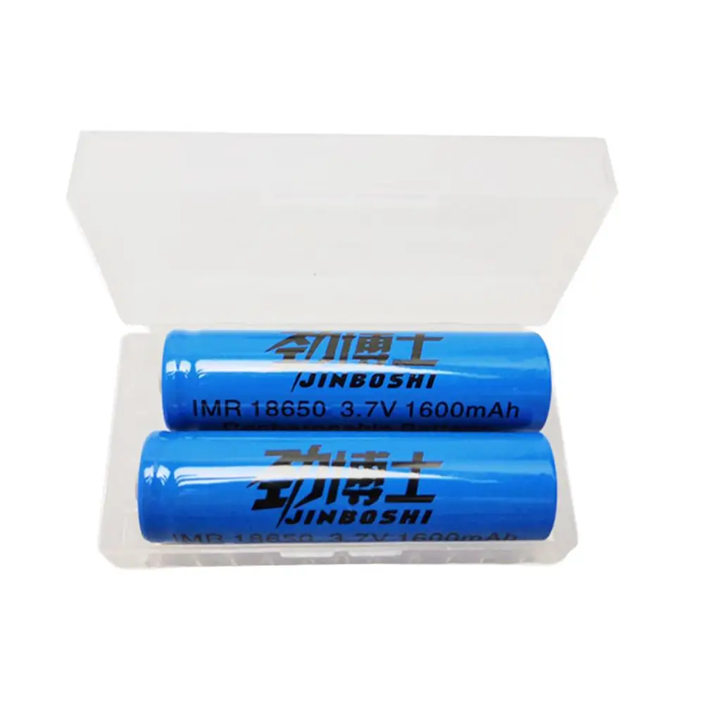 4 шт. 18650 3,7 V 1600mah заряжаемая электронная сигарета батарея+ 14500 18500 16340 17500 18650 Зарядное устройство для фонарик факел