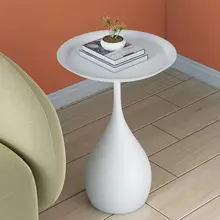 INS – Table Basse blanche pour café, Table Basse, salon, Table de chevet