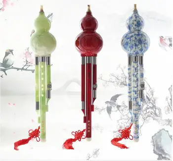 

solid bakelite Chinese Handmade Hulusi traditional Gourd Cucurbit Flute Ethnic hulusi Musical Instrument hulusi music lovers use