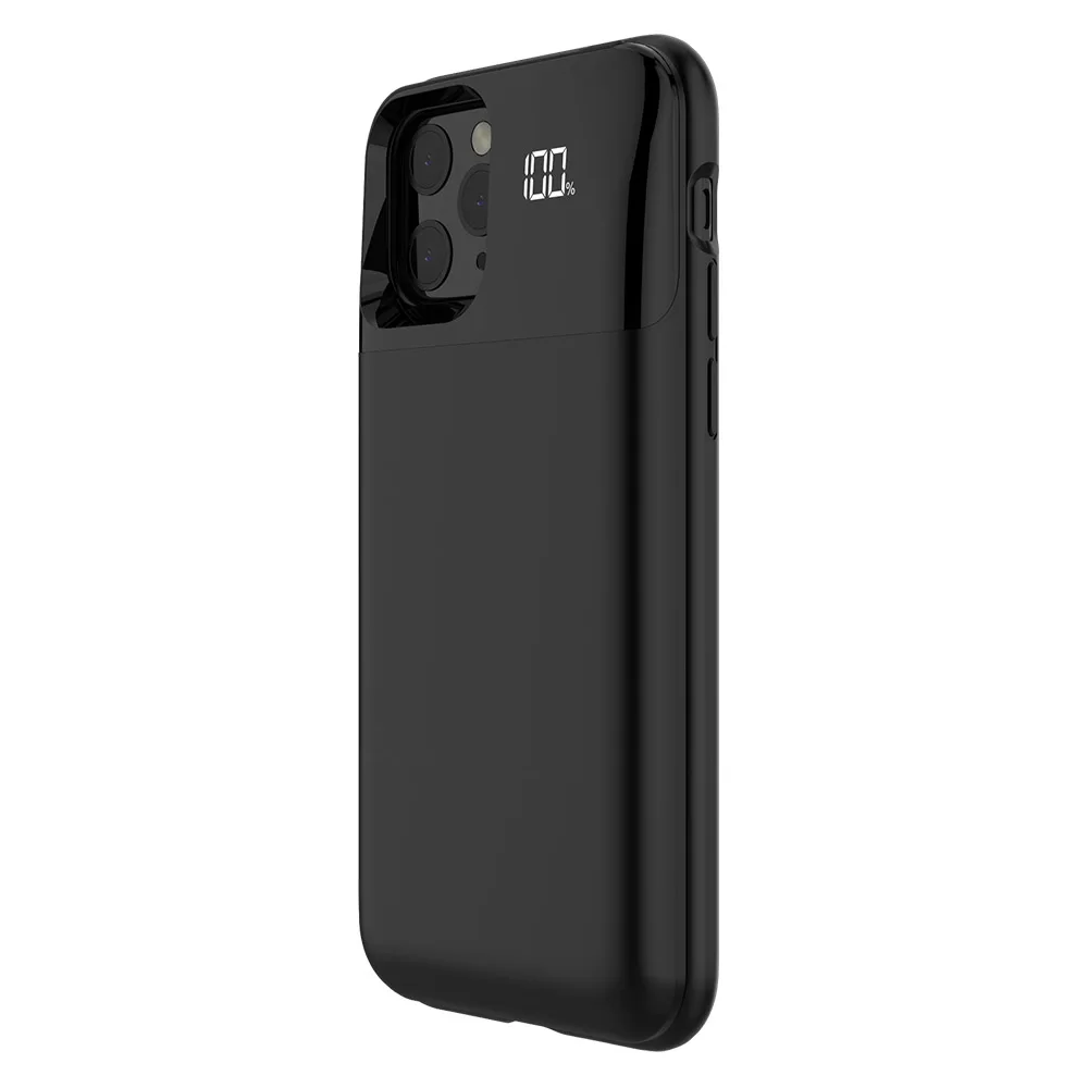 Для iphone 11 Pro Чехол для аккумулятора 5000 мАч беспроводной смарт-чехол для зарядного устройства чехол для телефона и банка питания для iphone 11 Pro Чехол для аккумулятора