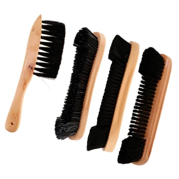 

9/11/13 inch Wooden Pool Table Felt Brush Rail Brushes with Handing Hole Cleaner Cleaning Tool