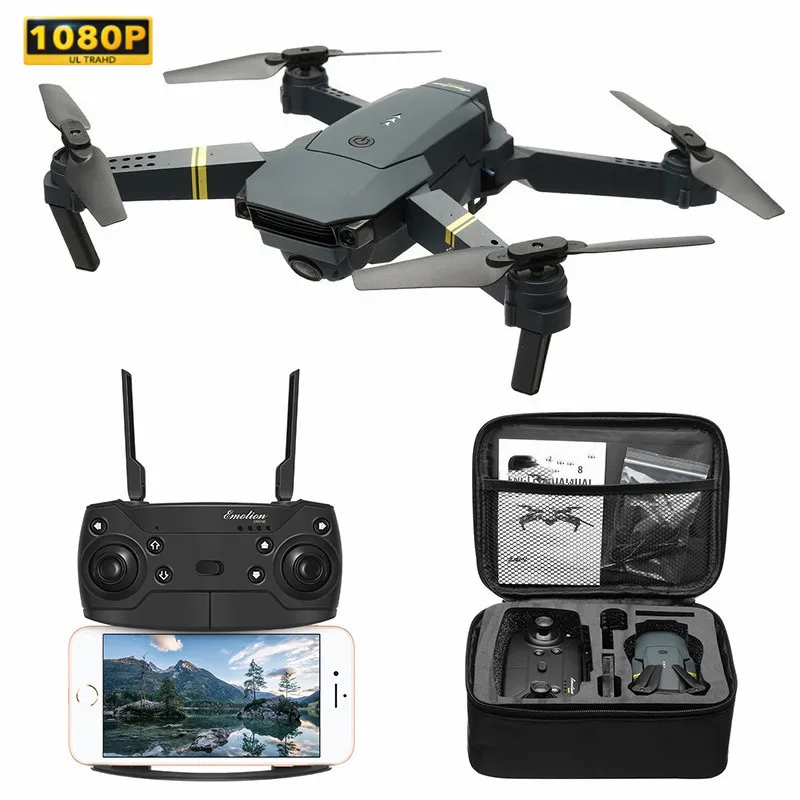 

Drone WIFI FPV Wide Angle HD 1080P Camera Hight Hold Mode Foldable Arm RC Quadcopter mini Pocket toys for free shiping VS E58
