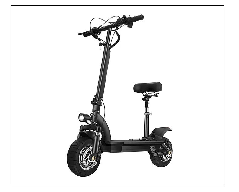 10 Inch Dk-10 Two-wheetl Portable Folding Drive Electric Scooter With Seat Small City Motorcycle - Battery Accessories & Charger Accessories - AliExpress