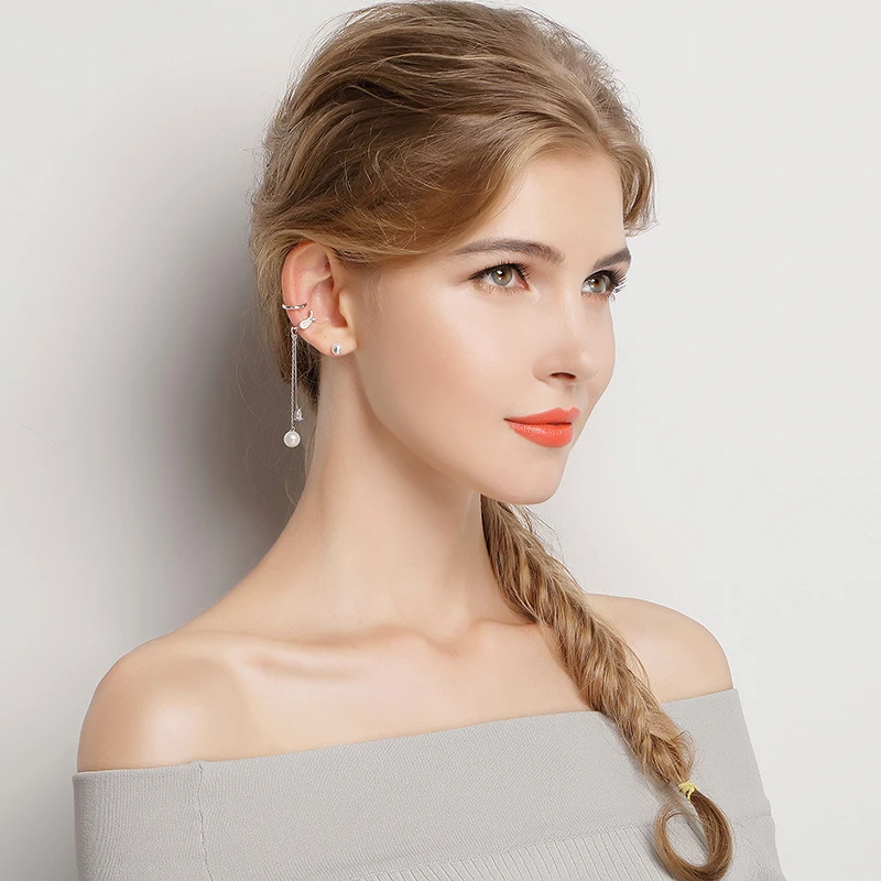 Женские длинные серьги подвески из серебра 925 пробы|earrings for|dropping earrings for womendrop |