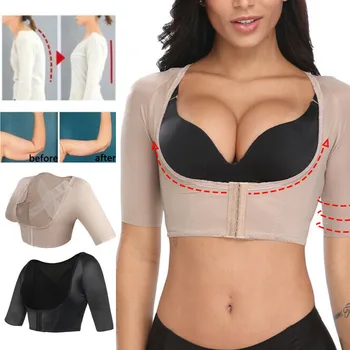 

Newest Women Upper Arm Shaper Compression Posture Shaper Tops Weight Loss Shapewear Body Shaper TY66