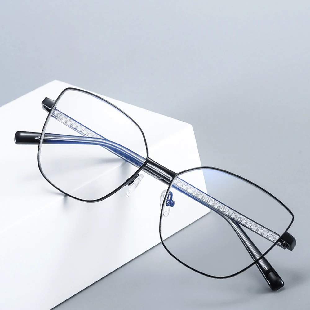 NEW Women's Blue Light Blocking Computer Glasses Cat Eye Anti Blue Rays Eyeglasses Female Plain Mirror Glasses Frame Eyewear