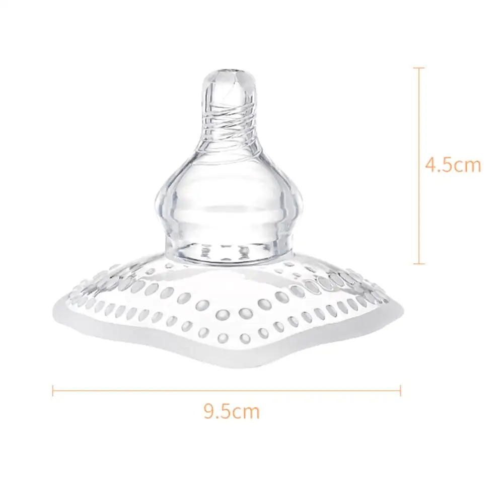 Food Grade Silicone Feeding Nipples Baby Nipple Nipple Teether Care Bottle Feeding Nipple Protection Cover Maternal Supplies