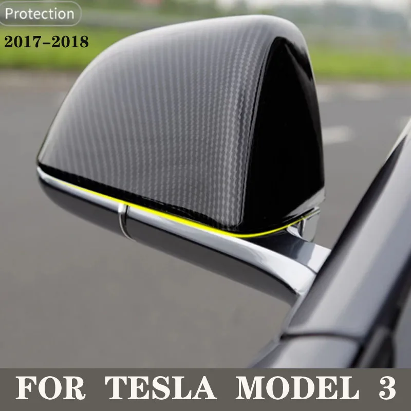 Жеребенок горения 2 шт./компл. крышка зеркала заднего вида углеродное волокно