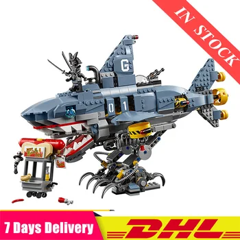 

In Stock 10799 Ninja The Big Shark Model 830pcs Model Building Blocks Toys Childrens Bricks Compatible 70656 06067