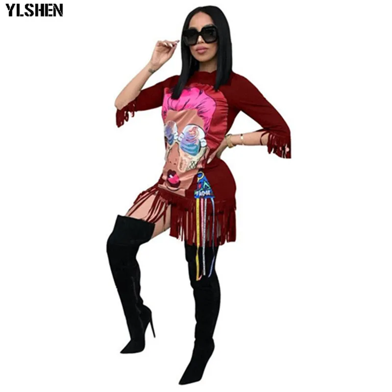 2020 Summer T Shirt Tee Dress Women V-neck Half Sleeve Cartoon Letter Print Slim Fashion Classic Above Knee Mini Dresses Outfits 12