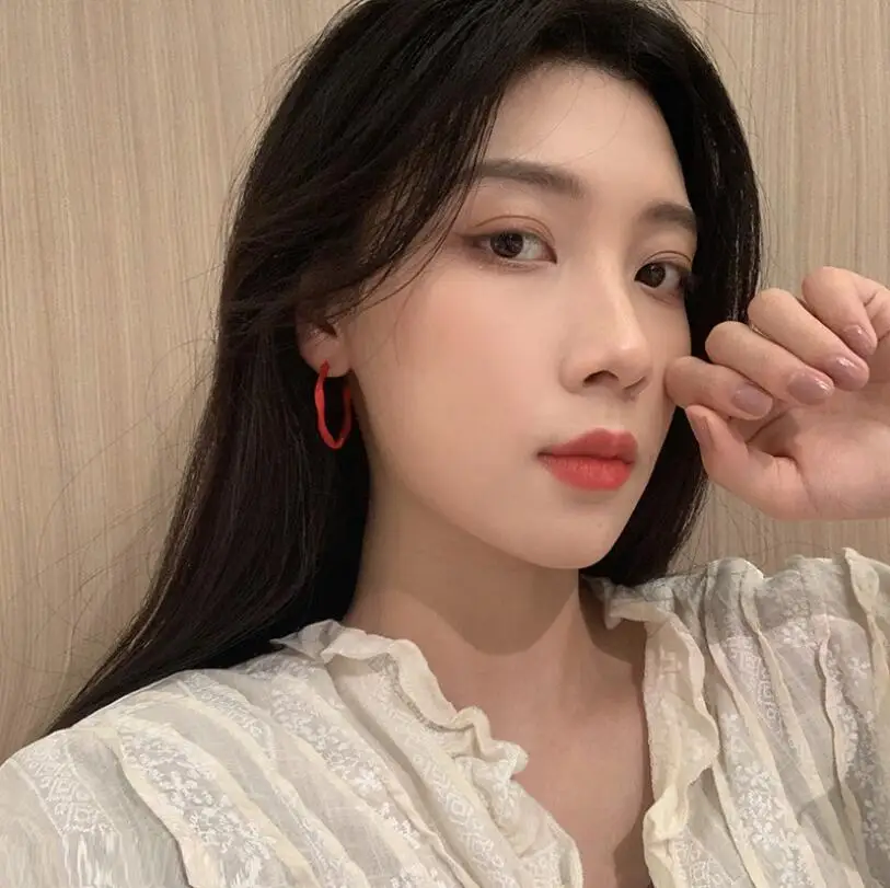 Fashion C Shape Hoop Clip on Earrings No Pierced for Women Party Wedding Luxury Fashion Geometric Circle Ear Clip hoop earrings ear clip earrings clip earrings ear clip