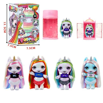 

Decompression toy squeezing unicorn jar sparkle splitter Poopsie Slime unicorne soft relief stress squishies squeeze