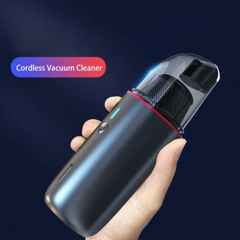 

4000Pa Mini Vacuum Cleaner Wireless Portable Handheld Super suction Low noise Vacuum Cleaners for Car Interior Cleaning Cleaner