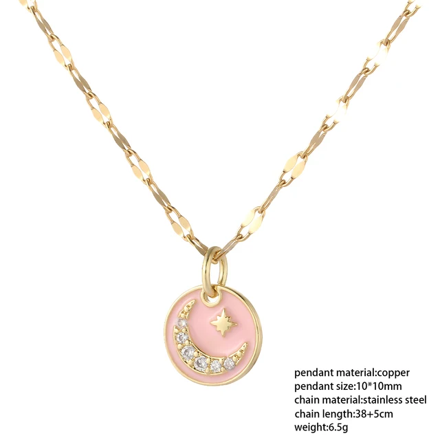 Red Heart Love Pendant Necklace for Women Choker Long Chains Neck Lace Gold Collar Lovers Gift Boho Party Fashion Jewelry 2021 NK005G11