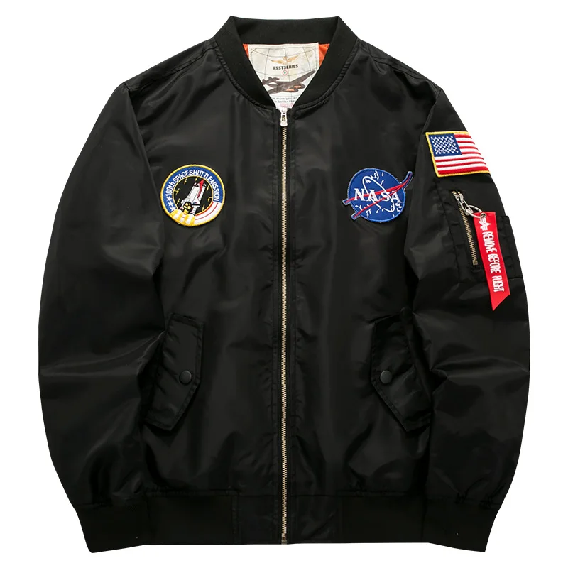 

Crew Jacket Men's Air Force One Thin Baseball Suit Large Jacket Men's Suit Multi-pocket Tide Brand in Europe and America 6XL