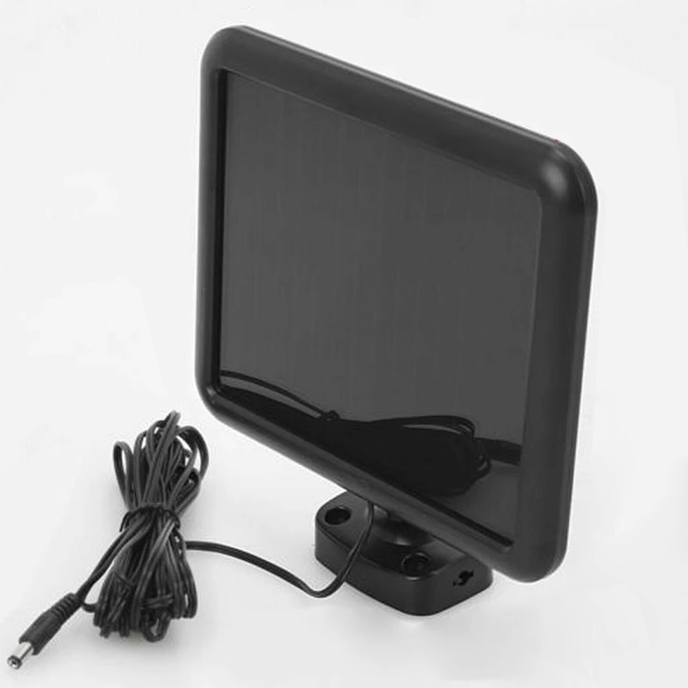 ПИР датчик потока Открытый водонепроницаемый крыльцо гаража солнечная панель Питание путь безопасности настенный светильник подвал