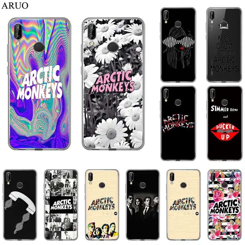 Funda De Telefono De Silicona Tpu Suave Con Logo De Arctic Monkeys Para Huawei Nova 5 4 3 Mate30 Y92019 Y7 Y6 Y5 Y32018 Funda De Banda Musical A La Moda Fundas Antigolpes