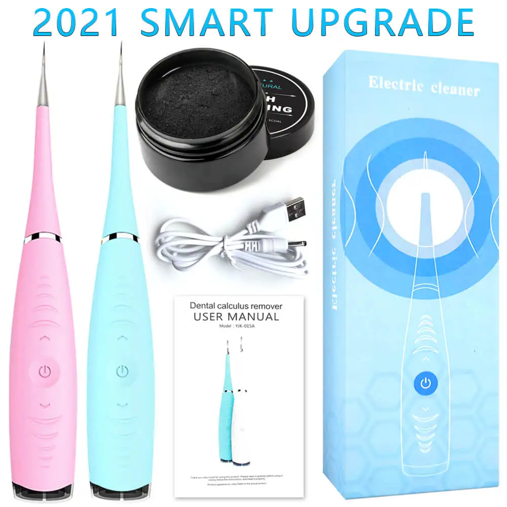 De blanqueamiento Dental Sonic limpiador Dental Scaler diente mancha eliminador de sarro dentista Ultra sonic Vibrition blanco de los dientes arreglar cálculo