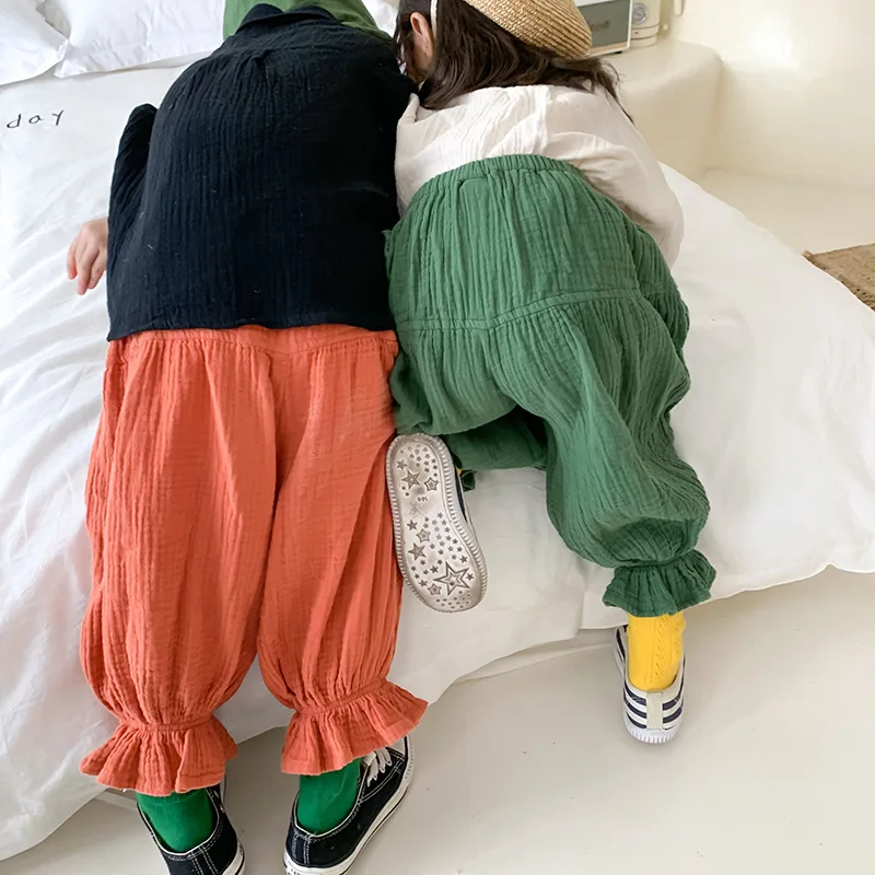 Новые стильные 3 вида цветов из чистого хлопка для маленьких девочек