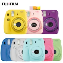 Fuji Fujifilm Instax Mini 9 мгновенная фотокамера с зеркалом для селфи, фотокамера для съемки Insta Mini 9, цвет