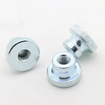 

10pcs/set GB806 M3 M4 M5 Galvanized Knurled Thumb Nut Hand Screw Nut For 3D Printers & Other Tool Parts Knurled Thumb Nuts