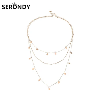 

Retro Beads Love Multilayer Choker Necklace For Women Jewelry Chains Collares Friend Accessories Aesthetics Suspension XL10228