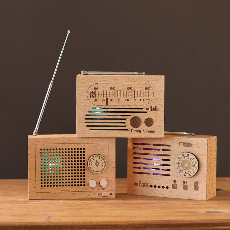 Startpunt Fictief Gebakjes Creatieve Houten Clockwork Radio Muziekdoos Muziekdoos Verjaardagscadeau  Leuke Decoratie YYH005|Figuren & Miniaturen| - AliExpress