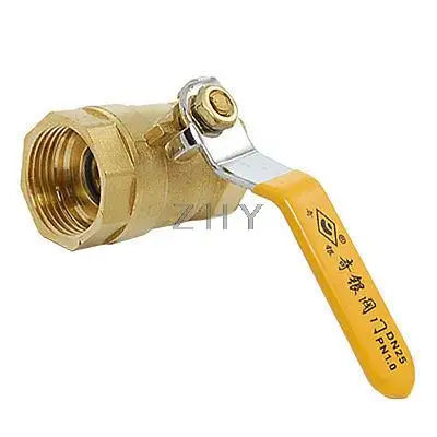 Полный порт Женский резьбовой рычаг Поворотный кран для 3 см диаметр трубы