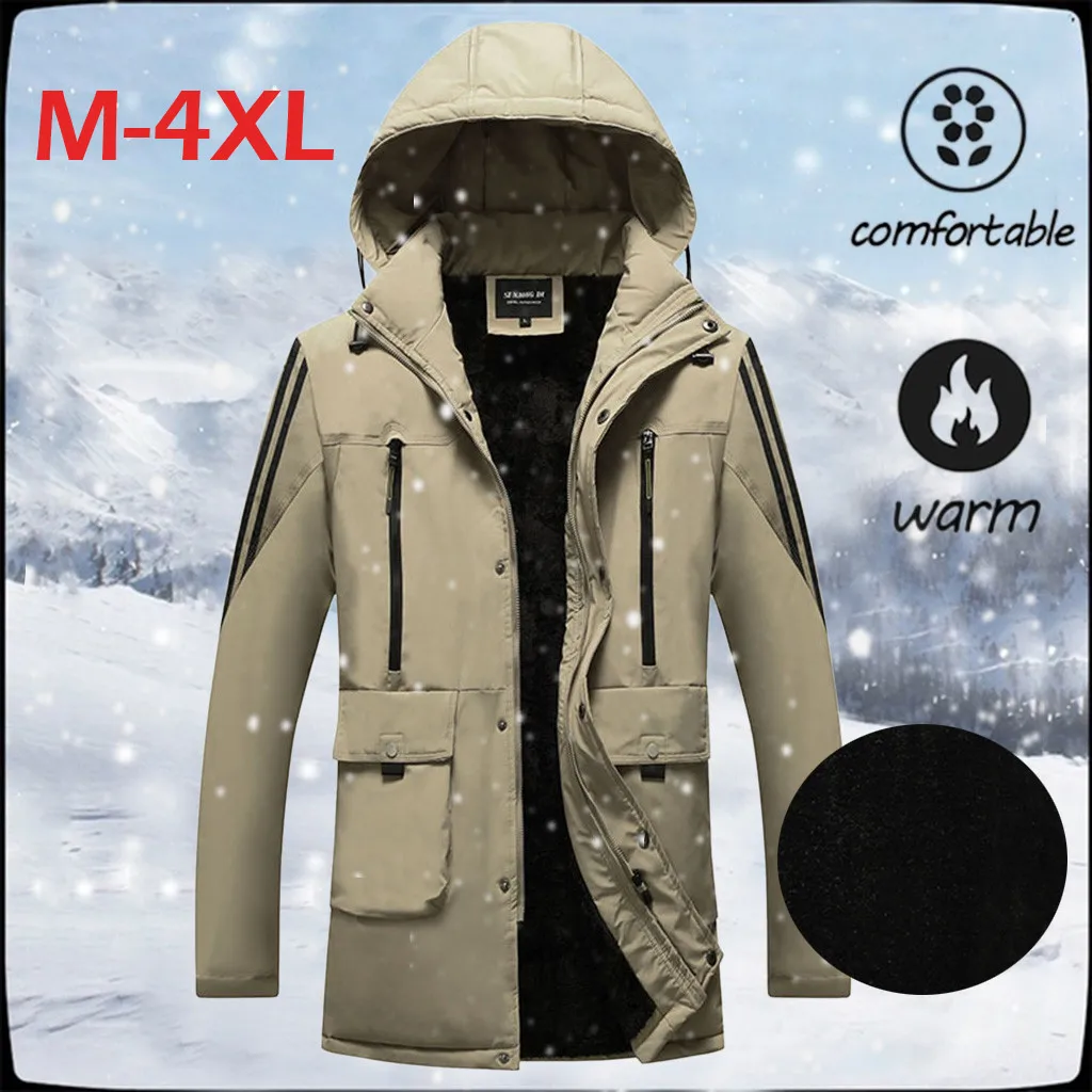 

Winter Jacket Men 2020 Hot Sale Camouflage Army Thick Warm Coat Men's Parka Coat Male Fashion Hooded Parkas Men coat Plus Size