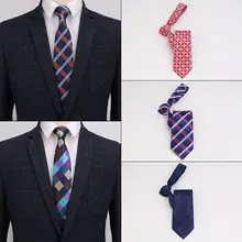 

SHENNAIWEI 8cm tie for men jacquard striped neckties men's gift gravatas para homens Suit accessories