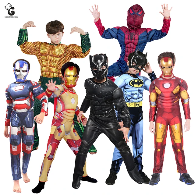 Costume Iron Spider The Avengers bambino