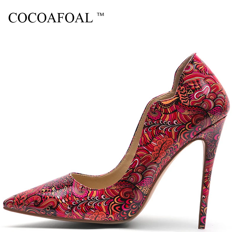 

COCOAFOAL Sexy women High heels Shoes Woman Bride Shoes Be Teen Plus Size Strip Bride Valentine Hooks Shoes Green 2019