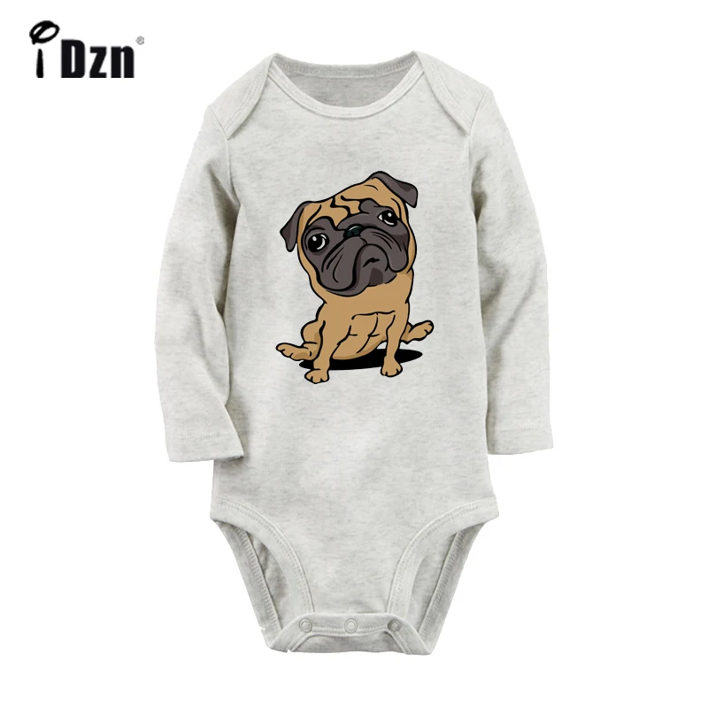 YbBaby1200GC Боди для новорожденных с рисунком собаки из мультфильма «смелость трусливая собака»; боди с длинными рукавами для малышей; комбинезон; хлопковая одежда в подарок - Цвет: YbBaby1200GC