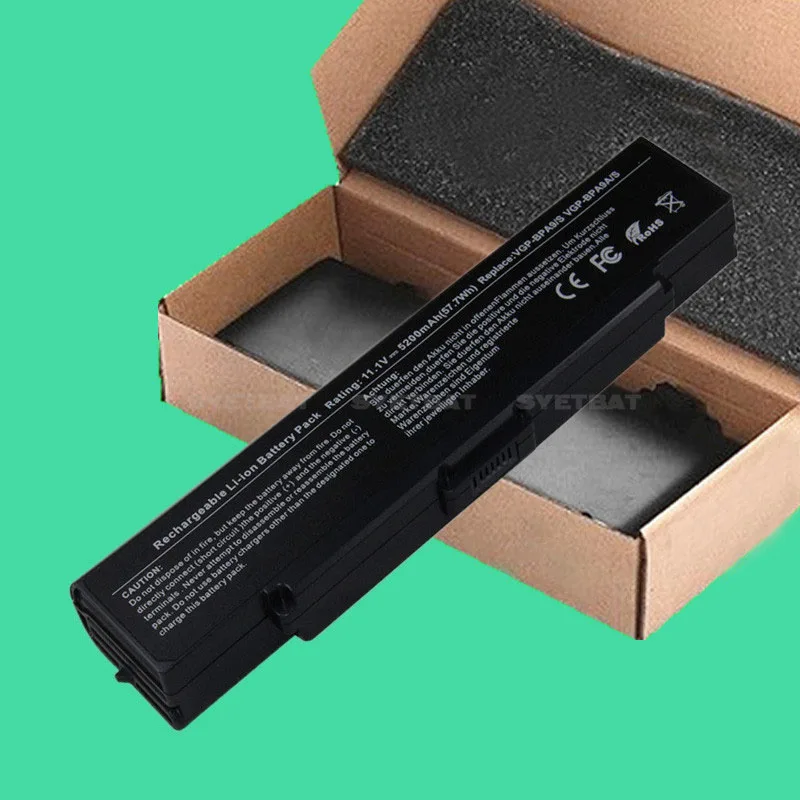 Ноутбук Батарея для SONY VAIO PCG-5G2L PCG-5G1L PCG-5G3L VGP-BPL10 VGP-BPS10 VGP-BPS9