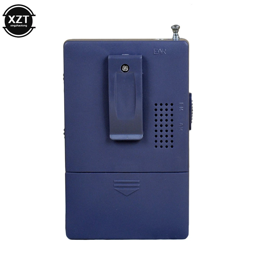 Карманная телескопическая мини антенна AM/FM 2 диапазонный радиоприемник 88 108 МГц с