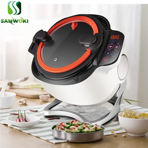 2000w Intelligent cooker machine automatic stir fryer 6L Chinese dishes cooking Multifunction robot | Бытовая техника